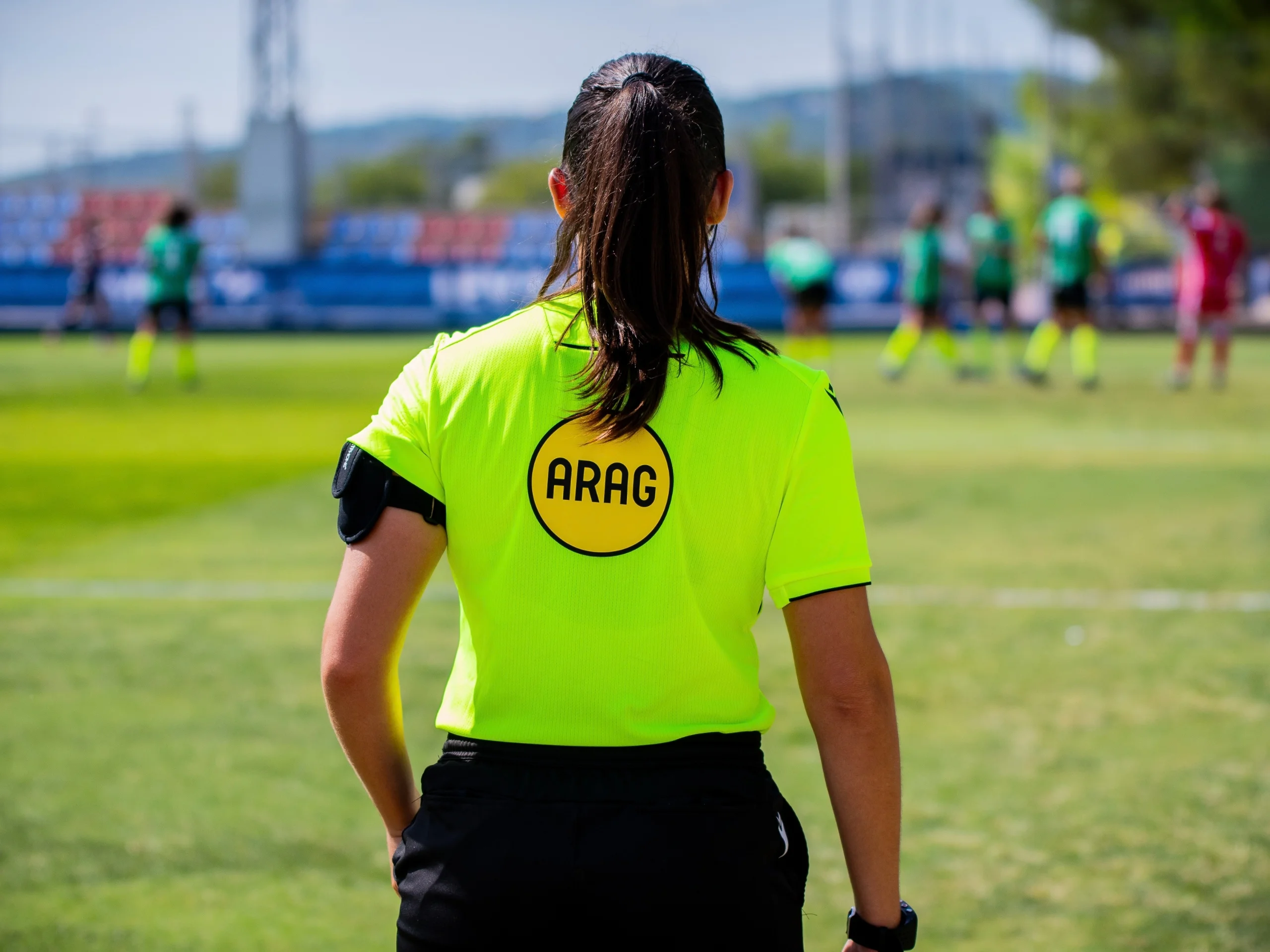 Dorsal árbitro del partido celebrado el 28 de septiembre de 2026