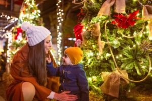 Bild: Seguridad infantil en aglomeraciones navideñas