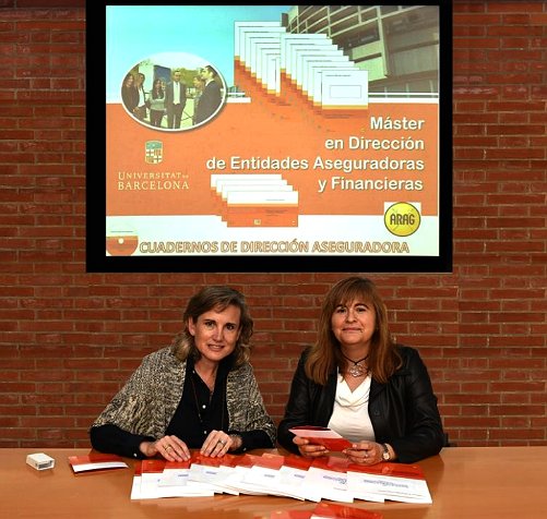 Mercedes Ayuso (UB) y Belén Pose (ARAG)