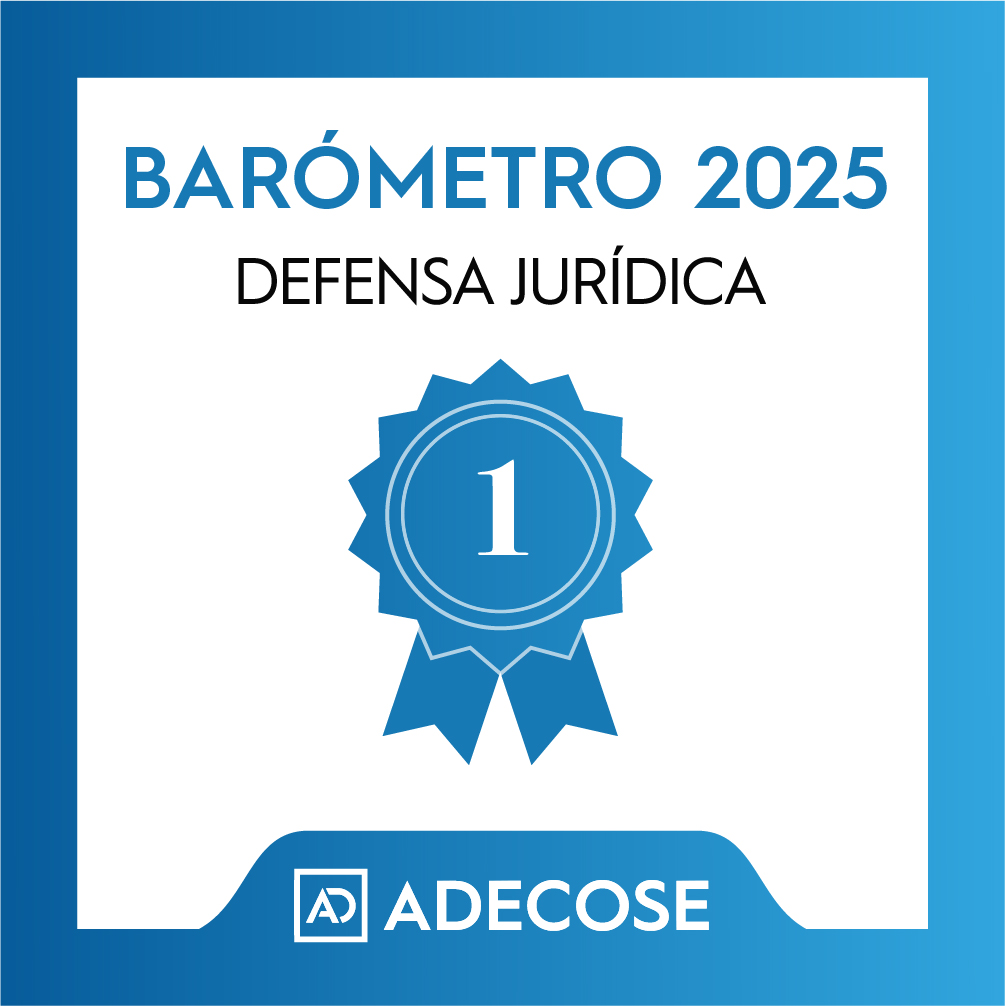 Sello ADECOSE 2025 Mejor compañía ramo defensa jurídica