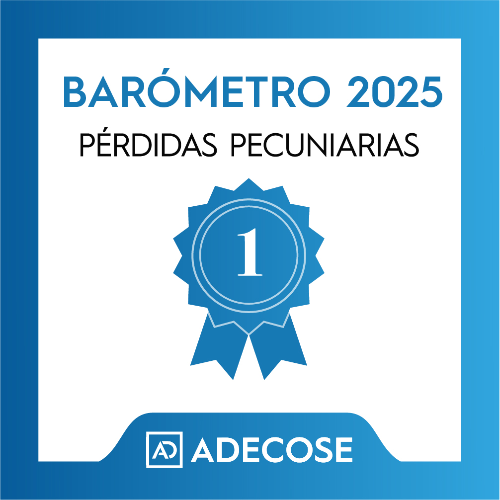Sello ADECOSE 2025 Mejor compañía ramo pérdidas pecuniarias