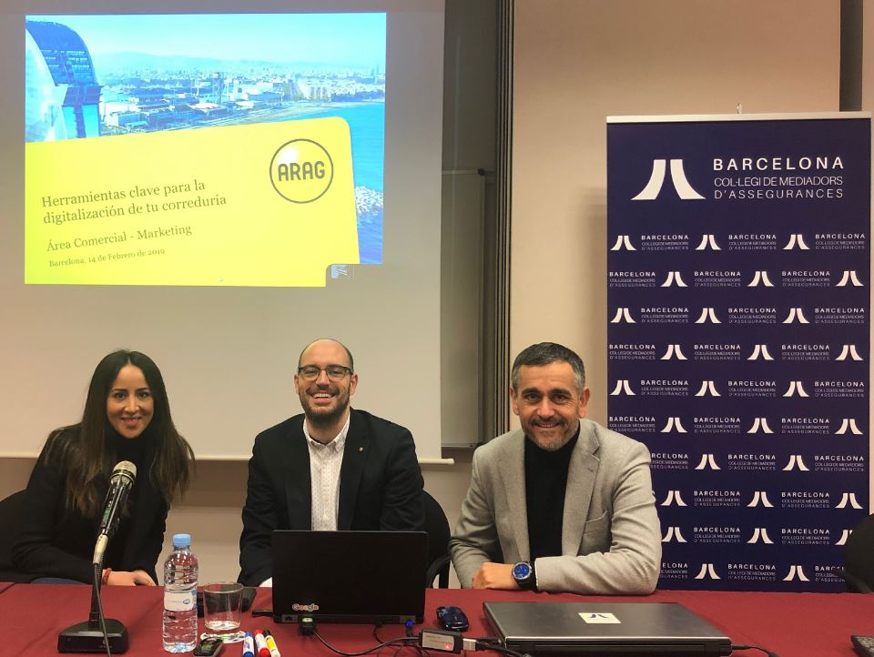 jornadacolMediBCN ARAG en el Colegio de Mediadores Barcelona