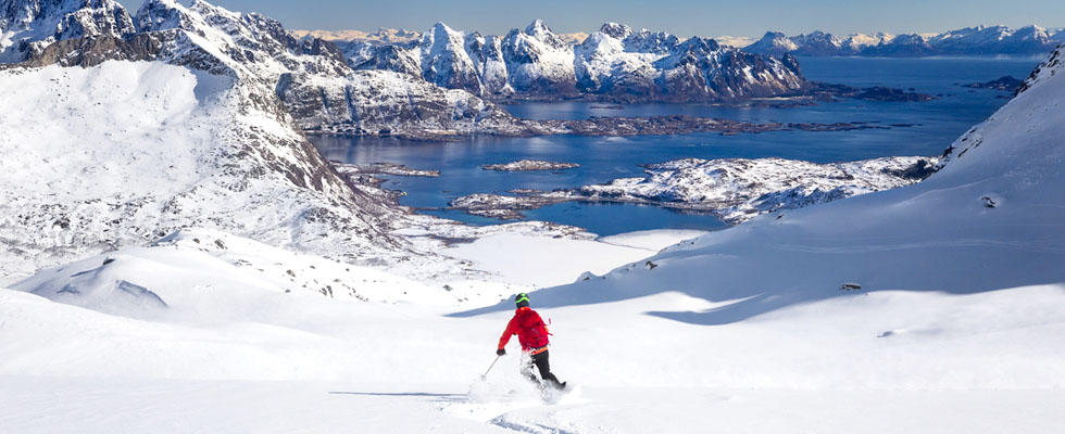 Esquiar en  Noruega